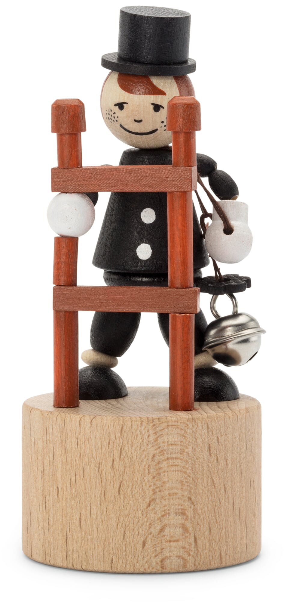 chimney sweep　ヨーロッパ　ヴィンテージ　木製フィギュア　置物 chimney-sweep-push-figure.jpg{